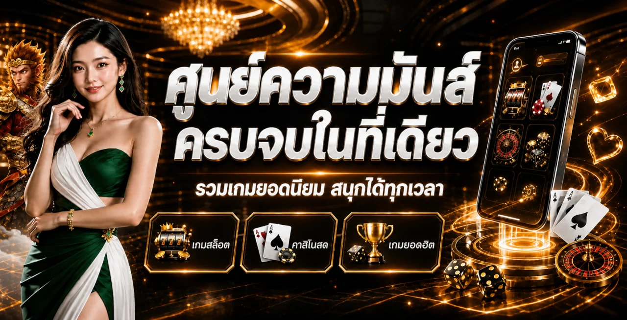 ภาพรวมบริการ m99max โทนดำส้มพร้อมเกมยอดนิยม